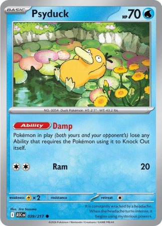 Psyduck #39 Pokemon Ascended Heroes
