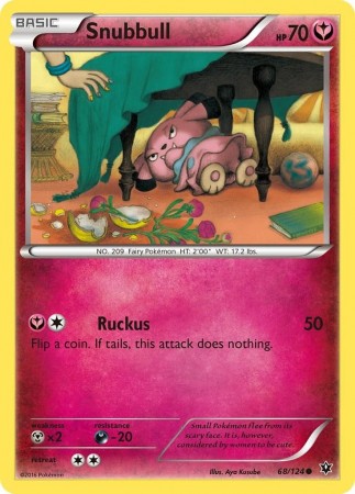 Snubbull #68 Pokemon Fates Collide