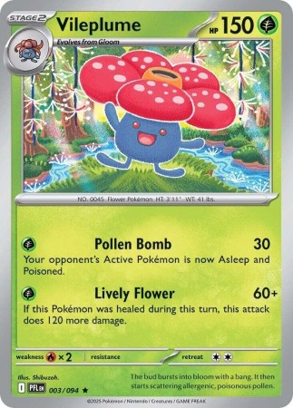 Vileplume #3 Pokemon Phantasmal Flames