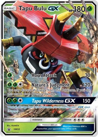 Tapu Bulu GX #SM32 Pokemon Promo 