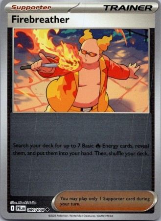 Firebreather [Reverse Holo] #89 Pokemon Phantasmal Flames