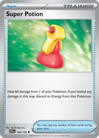 Super Potion #158 Pokemon Journey Together