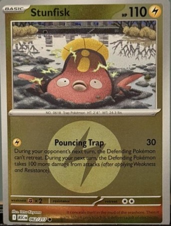 Stunfisk [Energy] #62 Pokemon Ascended Heroes