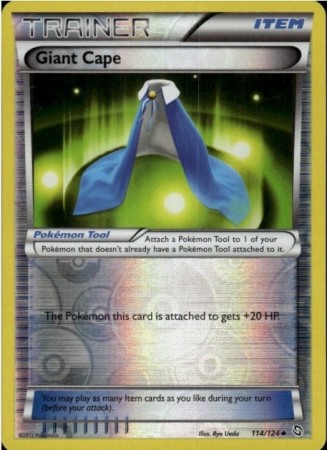 Giant Cape [Reverse Holo] #114 Pokemon Dragons Exalted