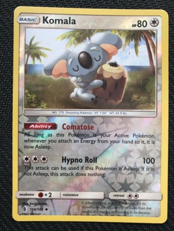 Komala [Reverse Holo] #114 Pokemon Guardians Rising