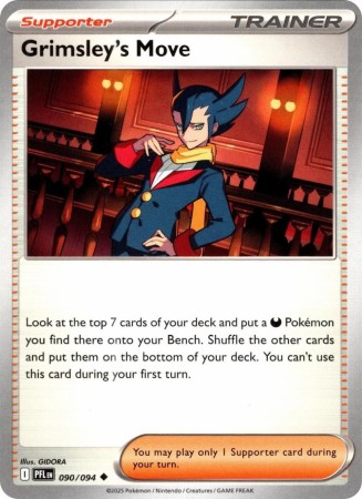 Grimsley's Move #90 Pokemon Phantasmal Flames