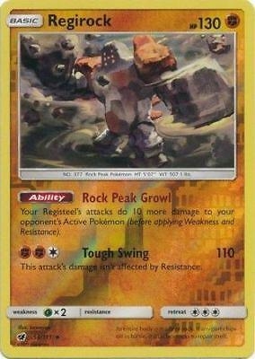 Regirock [Reverse Holo] #53 Pokemon Crimson Invasion