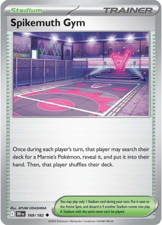 Spikemuth Gym #169 Pokemon Destined Rivals