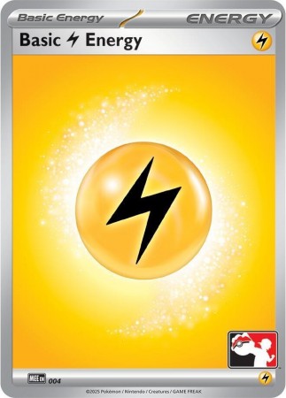 Basic Lightning Energy [Prize Pack] #4 Pokemon Mega Evolution Energy