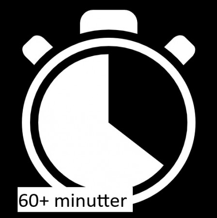 60+ minutter
