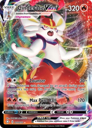 Cinderace VMAX #19 Pokemon Shining Fates