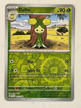Dolliv [Reverse Holo] #22 Pokemon Scarlet & Violet