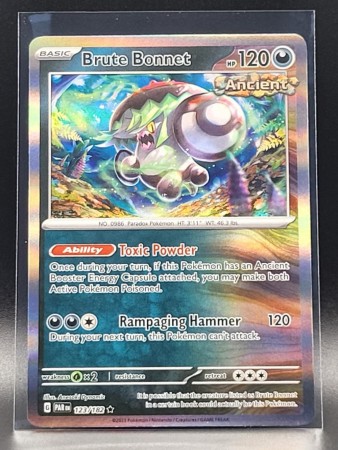 Brute Bonnet #123 Pokemon Paradox Rift