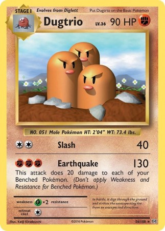 Dugtrio #56 Pokemon Evolutions