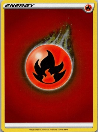 Fire Energy [Reverse Holo] Pokemon Sword & Shield