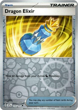 Dragon Elixir [Reverse Holo] #172 Pokemon Surging Sparks 