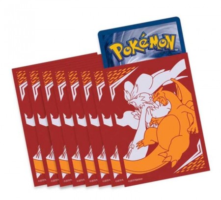 Pokemon TCG: Unbroken Bonds Elite Trainer Box Card Sleeves - Reshiram & Charizard (65 Pack) - Pokemon International Card