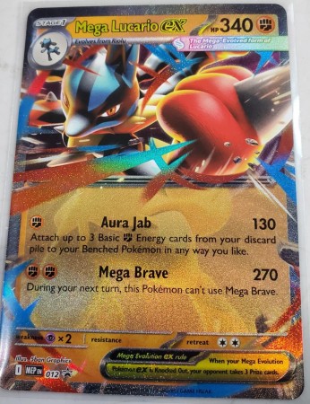 Mega Lucario EX [Jumbo] #12 Pokemon Promo