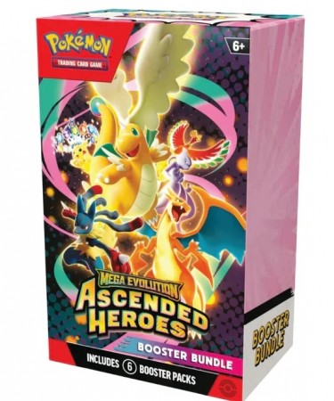Pokémon Mega Evolution: Ascended Heroes Booster Bundle (6 Pack) (ENG)