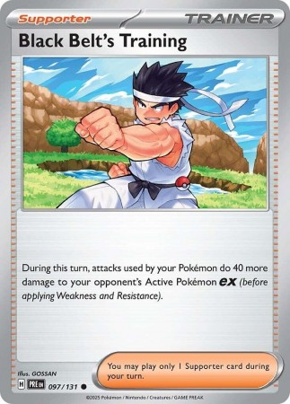Black Belt's Training #97 Pokemon Prismatic Evolutions