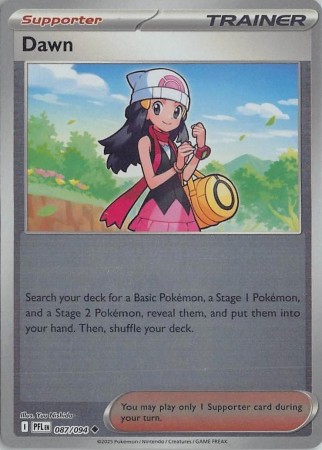Dawn [Reverse Holo] #87 Pokemon Phantasmal Flames