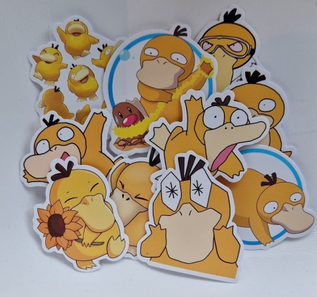 Klistremerker - pokemon - Psyduck