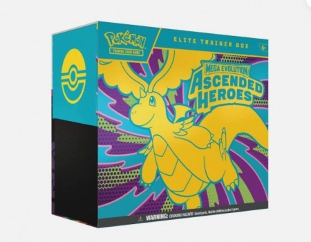 Pokémon Mega Evolution: Ascended Heroes Elite Trainer Box (ETB) (9 Pack) (ENG)