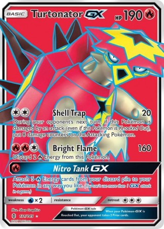 Turtonator GX #131 Pokemon Guardians Rising