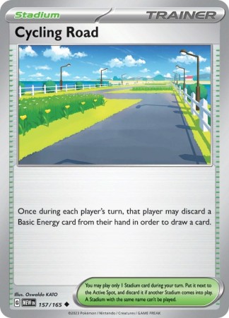 Cycling Road #157 Pokemon Scarlet & Violet 151