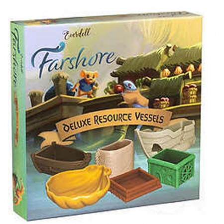 Everdell: Farshore - Deluxe ressource vessels (Engelsk)