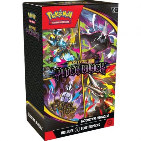 Pokemon Mega Evolution: Pitch Black Booster Bundle(6 Pack)