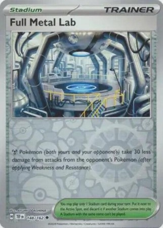 Full Metal Lab [Reverse Holo] #148 Pokemon Temporal Forces