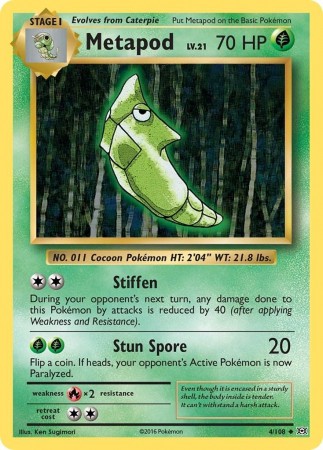 Metapod #4 Pokemon Evolutions