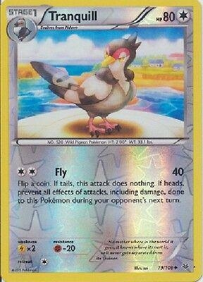 Tranquill [Reverse Holo] #79 Pokemon Roaring Skies