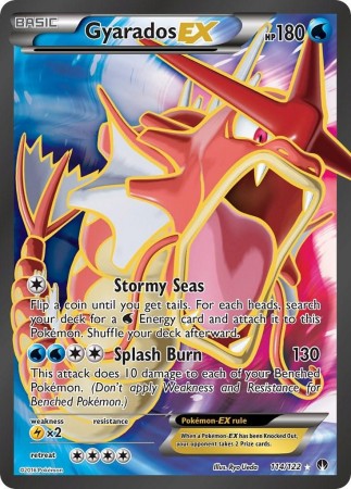 Gyarados EX #114 Pokemon BREAKpoint