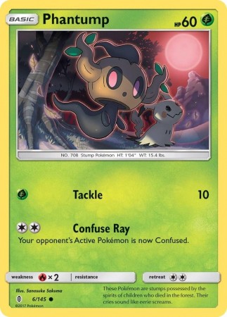 Phantump #6 Pokemon Guardians Rising