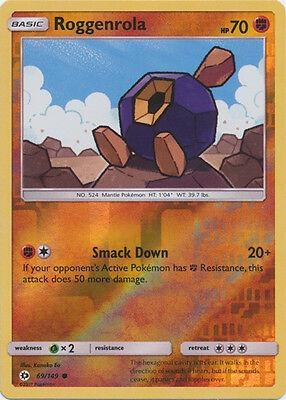 Roggenrola [Reverse Holo] #69 Pokemon Sun & Moon