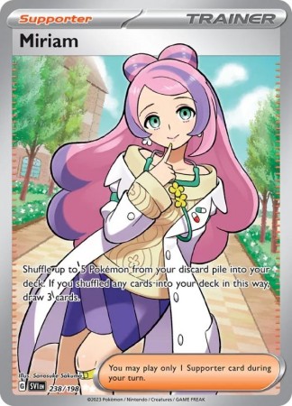 Miriam #238 Pokemon Scarlet & Violet