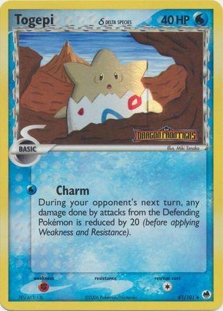 Togepi [Reverse Holo] #41 Pokemon Dragon Frontiers 