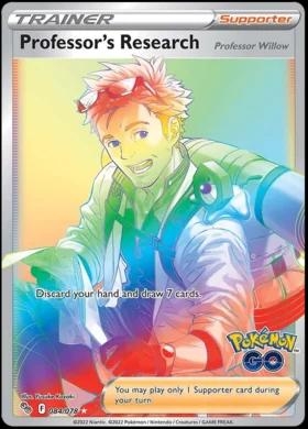 Professor's Research: Professor Willow #84 Pokemon Go