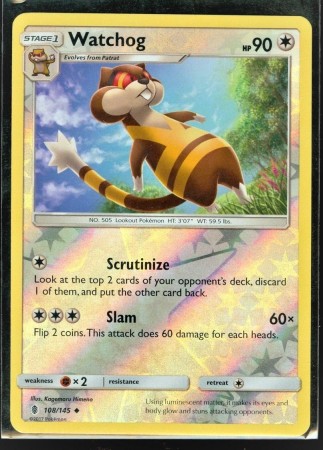 Watchog [Reverse Holo] #108 Pokemon Guardians Rising 