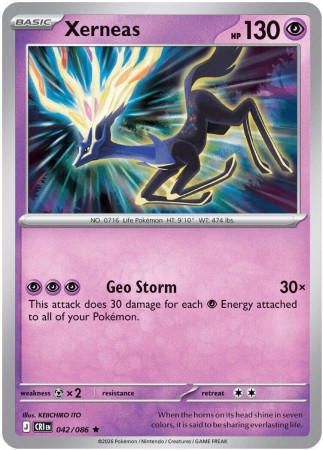 Xerneas #42 Pokemon Chaos Rising