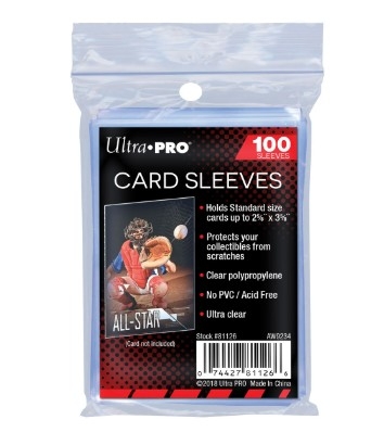 Ultra Pro Card Sleeves Penny 100stk