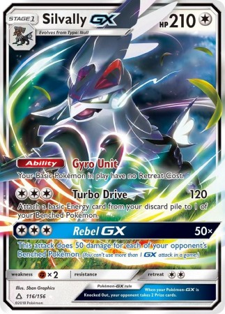 Silvally GX #116 Pokemon Ultra Prism