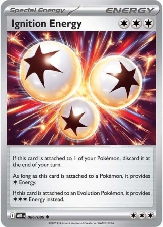 Ignition Energy #86 Pokemon White Flare