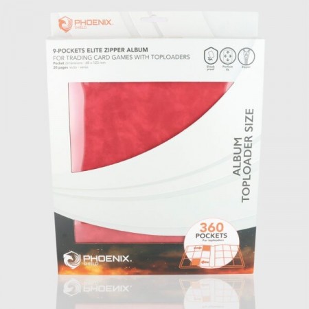 Toploader Album - Phoenix Shield - Rød