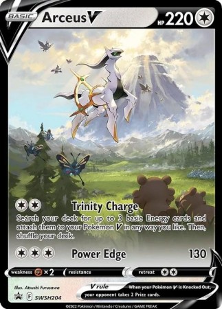 Arceus V #SWSH204 Pokemon Promo 
