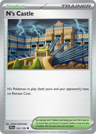 N's Castle #152 Pokemon Journey Together