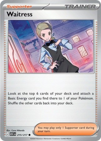Waitress #215 Pokemon Ascended Heroes