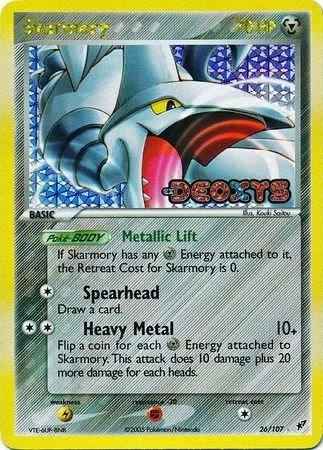 Skarmory [Reverse Holo] #26 Pokemon Deoxys